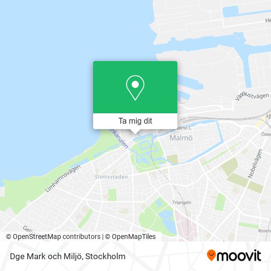 Dge Mark och Miljö karta