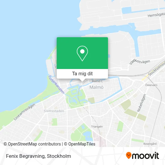 Fenix Begravning karta