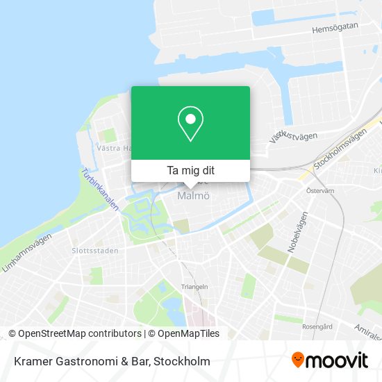 Kramer Gastronomi & Bar karta