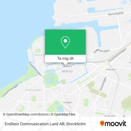 Endless Communication Lund AB karta