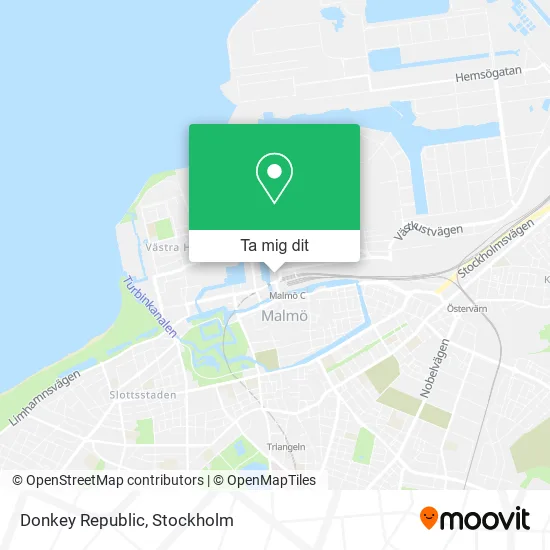 Donkey Republic karta