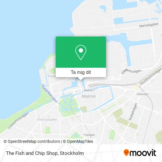 The Fish and Chip Shop karta