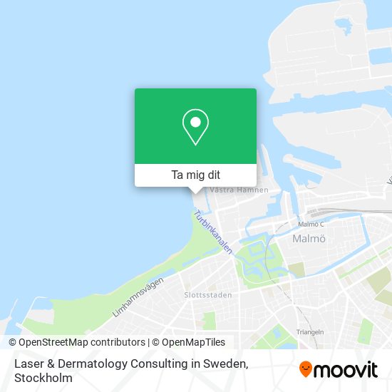 Laser & Dermatology Consulting in Sweden karta