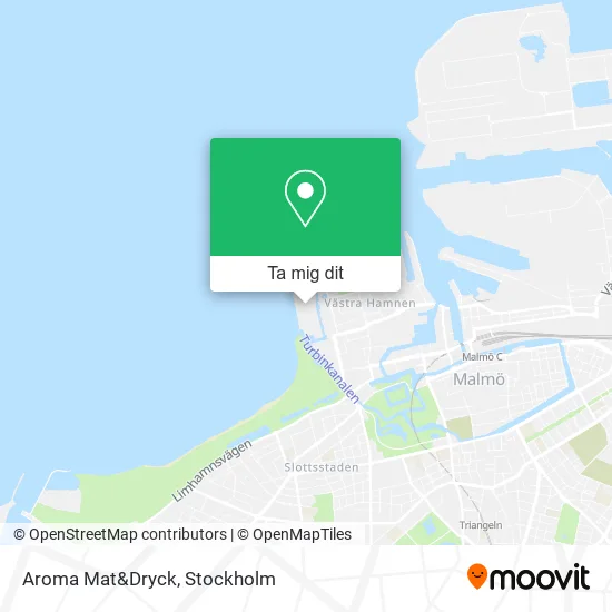 Aroma Mat&Dryck karta