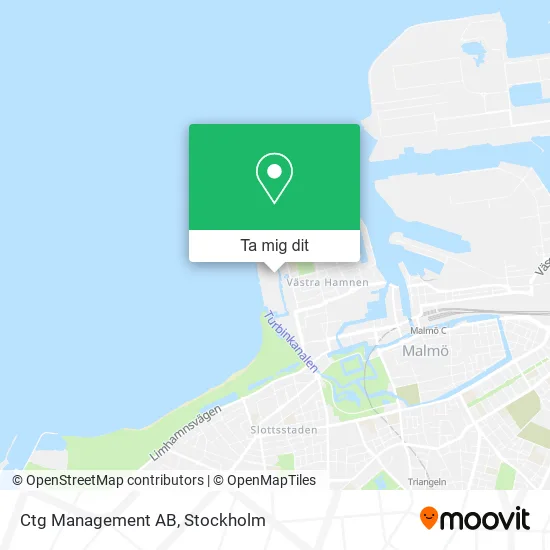 Ctg Management AB karta