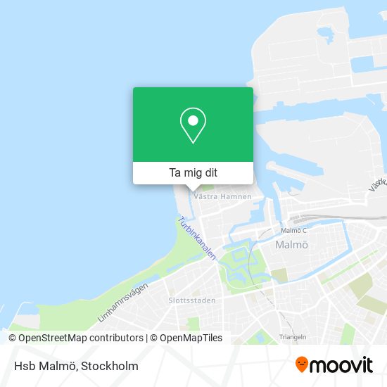 Hsb Malmö karta