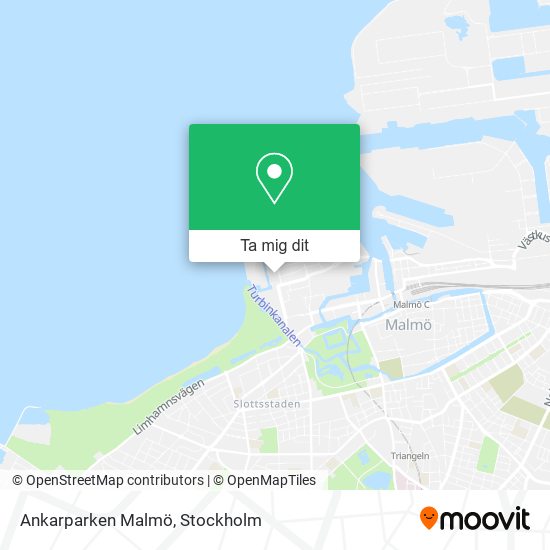 Ankarparken Malmö karta