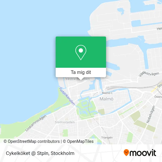 Cykelköket @ Stpln karta