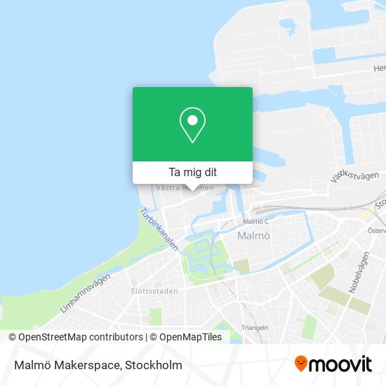 Malmö Makerspace karta