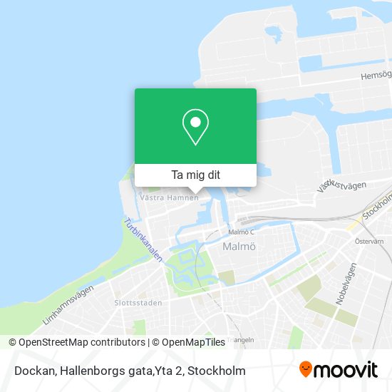 Dockan, Hallenborgs gata,Yta 2 karta