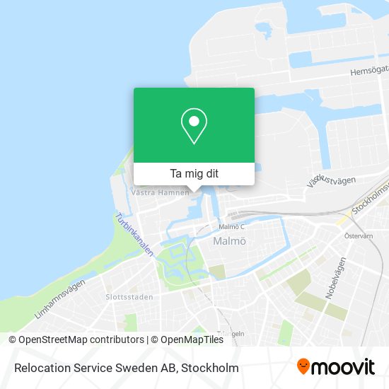 Relocation Service Sweden AB karta