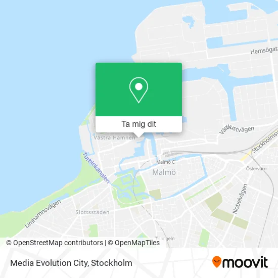 Media Evolution City karta