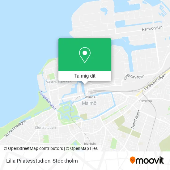 Lilla Pilatesstudion karta