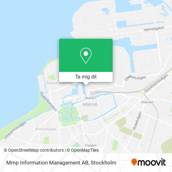 Mmp Information Management AB karta