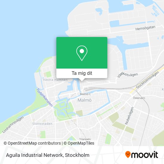 Aguila Industrial Network karta
