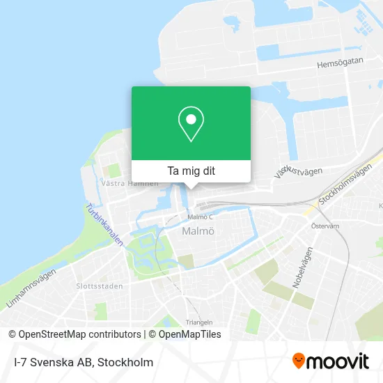 I-7 Svenska AB karta