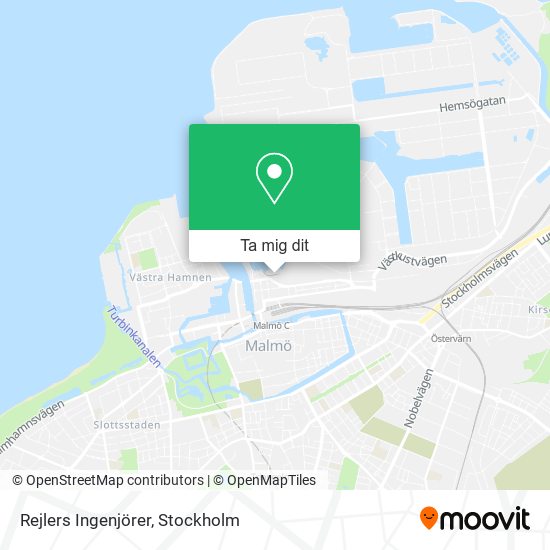 Rejlers Ingenjörer karta