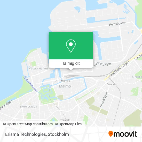 Erisma Technologies karta