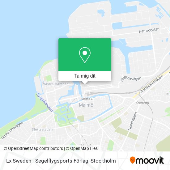 Lx Sweden - Segelflygsports Förlag karta