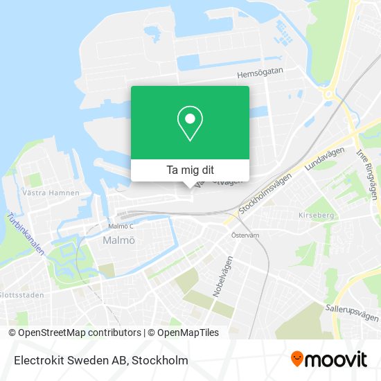 Electrokit Sweden AB karta