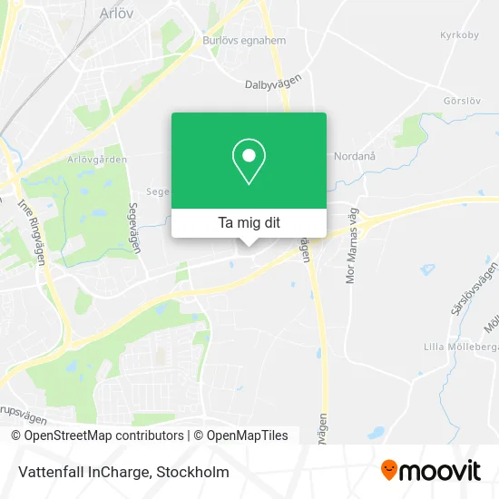 Vattenfall InCharge karta