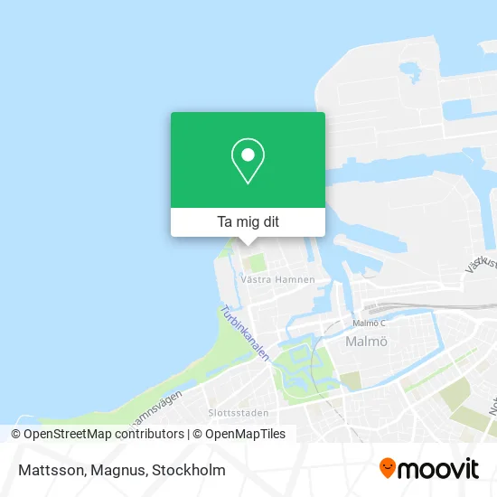 Mattsson, Magnus karta