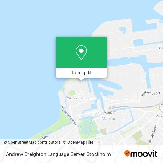 Andrew Creighton Language Server karta