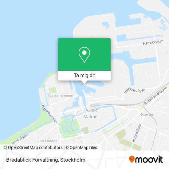 Bredablick Förvaltning karta