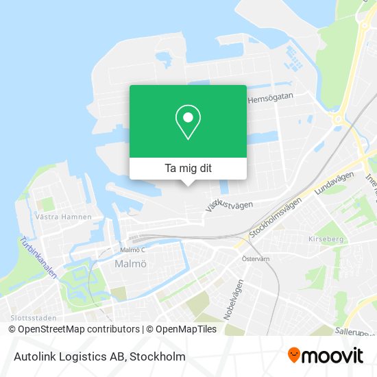 Autolink Logistics AB karta