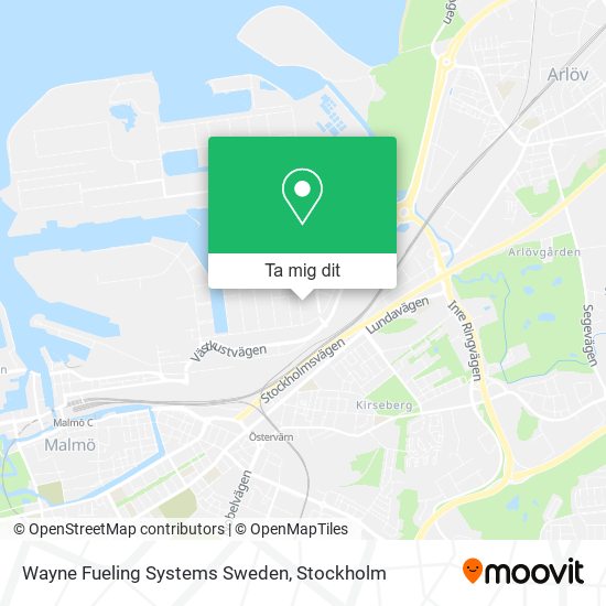 Wayne Fueling Systems Sweden karta