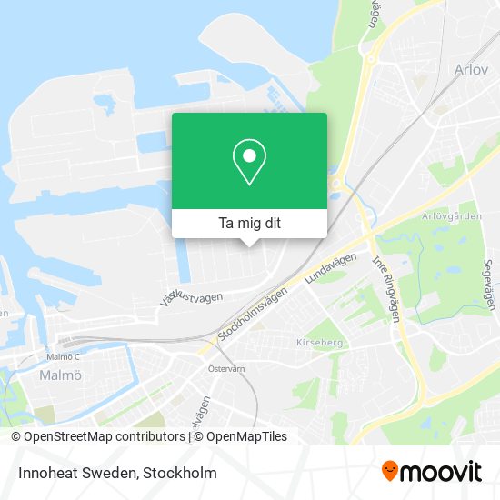 Innoheat Sweden karta