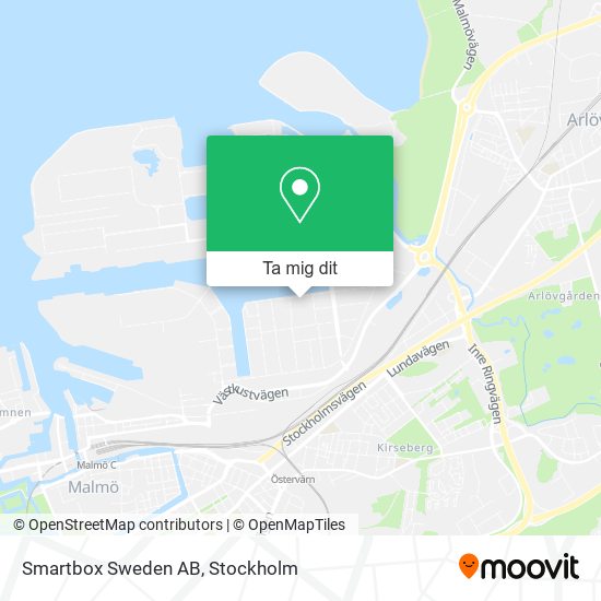 Smartbox Sweden AB karta