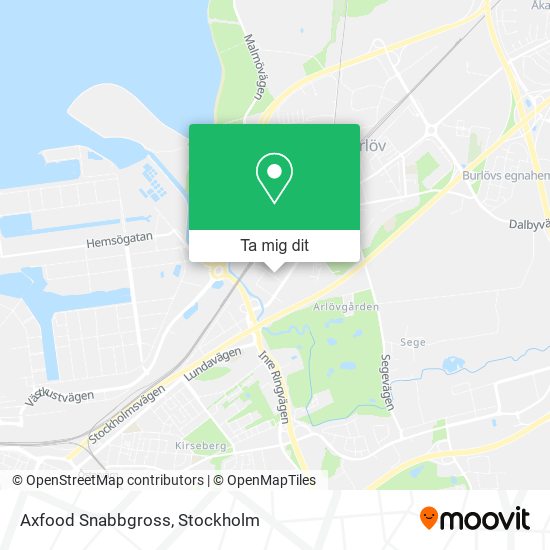 Axfood Snabbgross karta