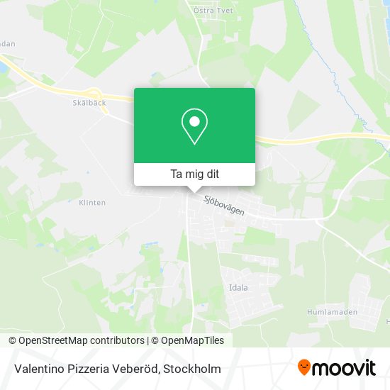 Valentino Pizzeria Veberöd karta