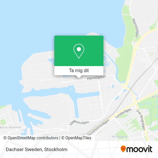 Dachser Sweden karta