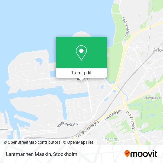 Lantmännen Maskin karta