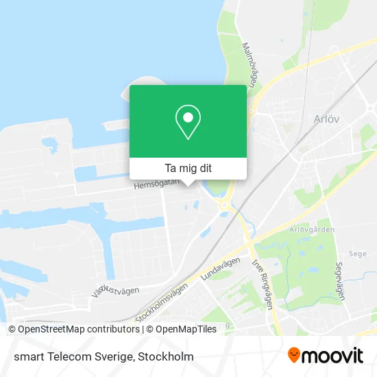 smart Telecom Sverige karta