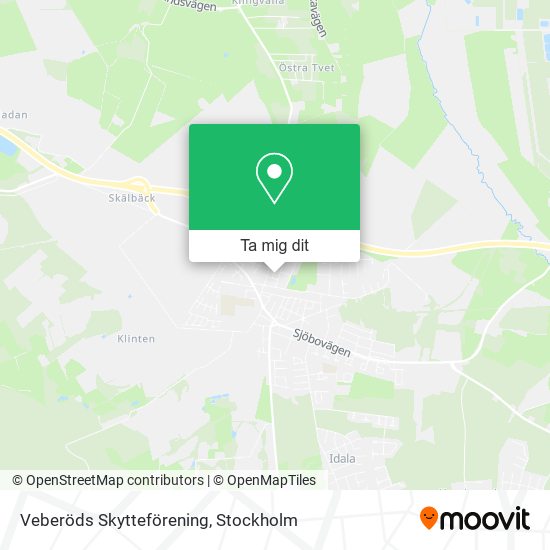 Veberöds Skytteförening karta