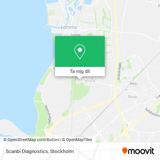 Scanbi Diagnostics karta