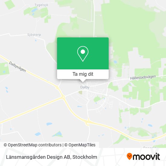 Länsmansgården Design AB karta