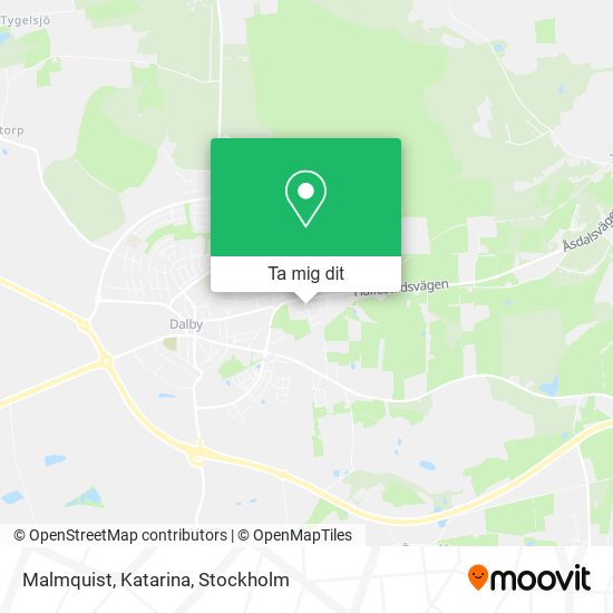 Malmquist, Katarina karta