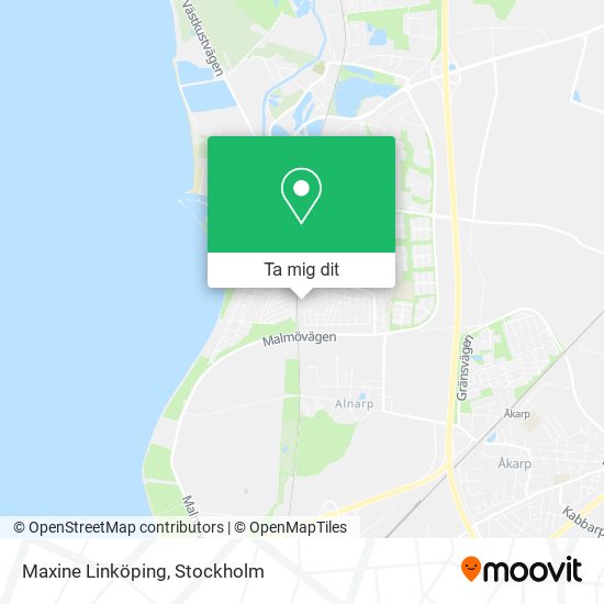 Maxine Linköping karta