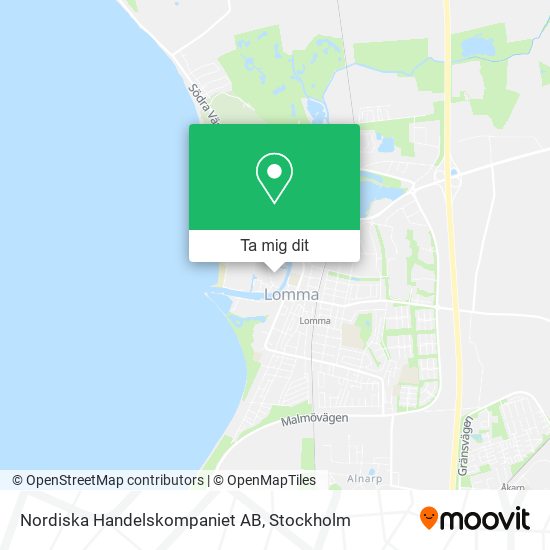Nordiska Handelskompaniet AB karta