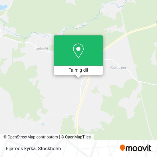Eljaröds kyrka karta