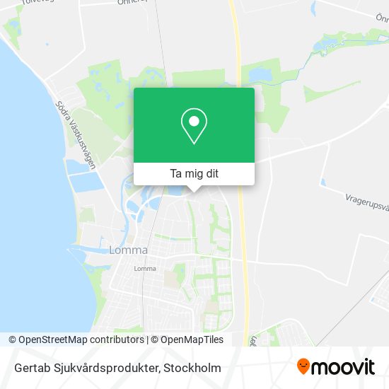 Gertab Sjukvårdsprodukter karta