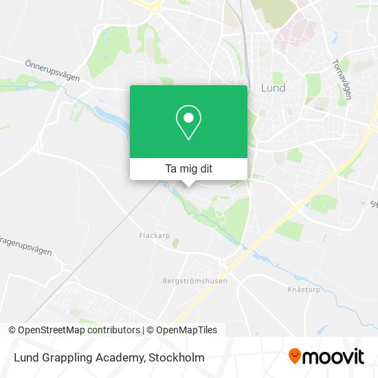 Lund Grappling Academy karta