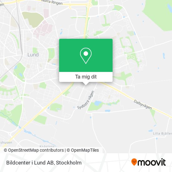 Bildcenter i Lund AB karta