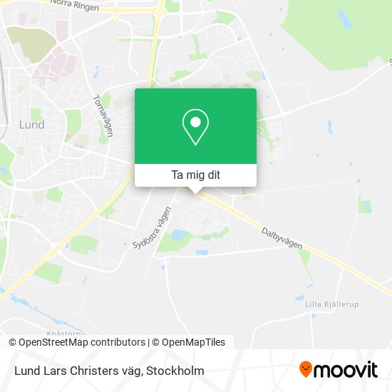 Lund Lars Christers väg karta