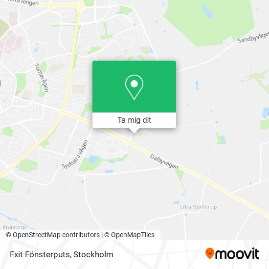 Fxit Fönsterputs karta