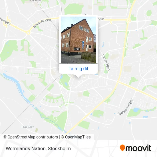 Wermlands Nation karta